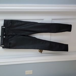 Kut from the Kloth, black coated denim pants, 10